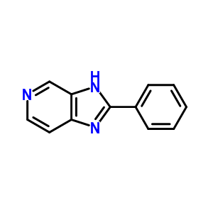 2-Phenyl-3h-imidazo[4,5-c]pyridine Structure,75007-92-0Structure