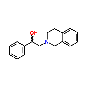 2-(3,4-Dihydro-1h-isoquinolin-2-yl)-1-phenyl-ethanol Structure,7505-78-4Structure