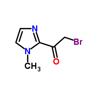 2-Bromo-1-(1-methyl-1H-imidazol-2-yl)ethanone Structure,750556-81-1Structure