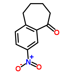 6,7,8,9-Tetrahydro-3-nitro-5H-benzocyclohepten-5-one Structure,7507-93-9Structure