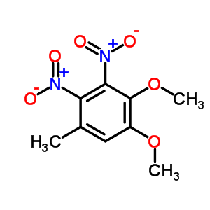 4,5-Dimethoxy-2,3-dinitro-toluene Structure,7509-10-6Structure