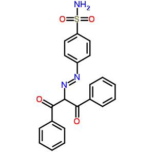 4-(1,3-Dioxo-1,3-diphenyl-propan-2-yl)diazenylbenzenesulfonamide Structure,7512-31-4Structure