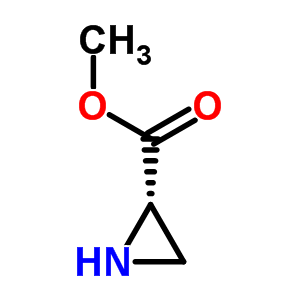 (S)-2-氮丙啶羧酸甲酯結(jié)構(gòu)式_75154-69-7結(jié)構(gòu)式