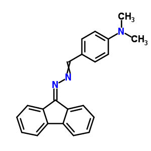 4-[(Fluoren-9-ylidenehydrazinylidene)methyl]-n,n-dimethyl-aniline Structure,75159-08-9Structure