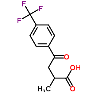 2-Methyl-4-oxo-4-(4-trifluoromethylphenyl)butyric acid Structure,75380-98-2Structure