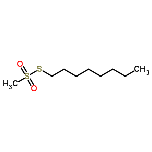 Octyl methanethiosulfonate Structure,7559-45-7Structure