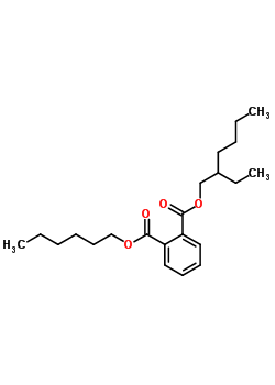 Hexyl 2-ethylhexyl phthalate Structure,75673-16-4Structure