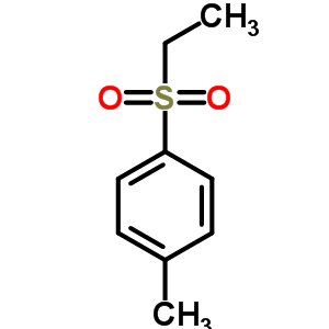 1-乙基磺酰基-4-甲基-苯結(jié)構(gòu)式_7569-34-8結(jié)構(gòu)式