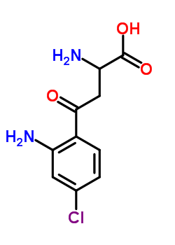 4-Chloro kynurenine Structure,75802-84-5Structure