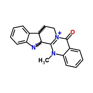 Dehydroevodiamine hydrochloride Structure,75853-60-0Structure