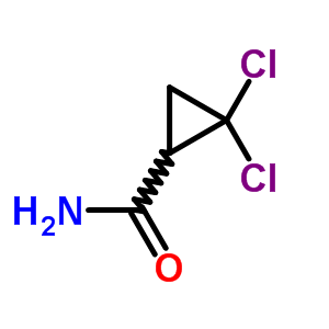 2,2-Dichlorocyclopropane-1-carboxamide Structure,75885-60-8Structure