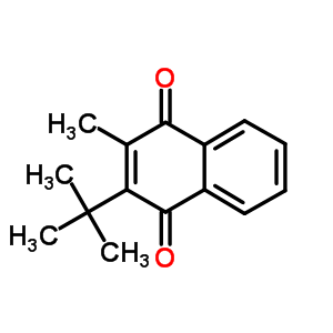 3-Methyl-2-tert-butyl-naphthalene-1,4-dione Structure,75909-62-5Structure