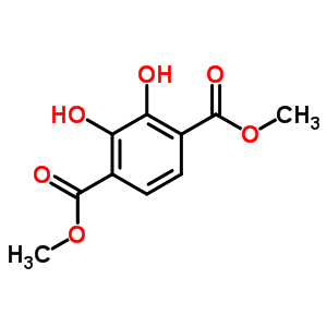 Dimethyl 2,3-dihydroxy-1,4-benzenedicarboxylate Structure,75956-62-6Structure