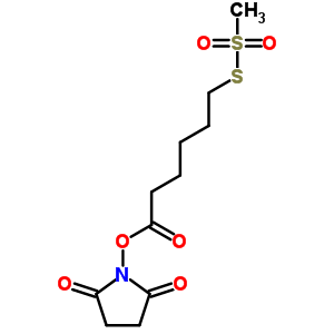 N-succinimidyloxycarbonylpentyl methanethiosulfonate Structure,76078-81-4Structure