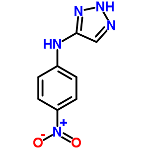 N-(4-nitrophenyl)-2h-triazol-4-amine Structure,76109-76-7Structure