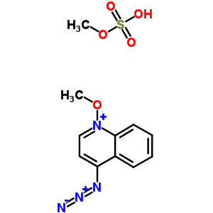 4-Azido-1-methoxy-quinoline Structure,76132-71-3Structure