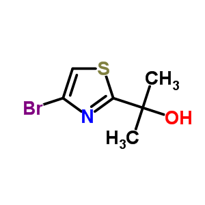 4-Bromo-2-(2-hydroxyprop-2-yl)-1,3-thiazole Structure,761447-63-6Structure