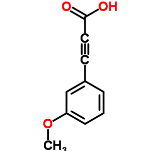 3-(3-Methoxyphenyl)prop-2-ynoic acid Structure,7621-89-8Structure