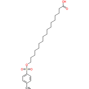 17-(P-toluenesulfonyloxy)heptadecanoic acid Structure,76298-42-5Structure