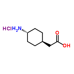 Trans-2-(4-aminocyclohexyl)aceticacidhydrochloride Structure,76325-96-7Structure