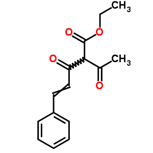 4-Pentenoic acid,2-acetyl-3-oxo-5-phenyl-, ethyl ester Structure,76352-65-3Structure