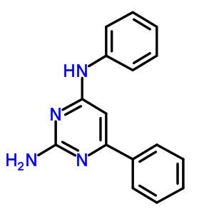 N4,6-diphenylpyrimidine-2,4-diamine Structure,76369-29-4Structure