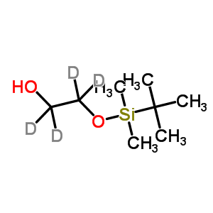 2-Tert-butyldimethylsilyloxyethanol-d4 Structure,764650-43-3Structure