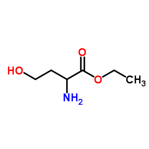 2-氨基-4-羥基丁酸乙酯結構式_764724-38-1結構式