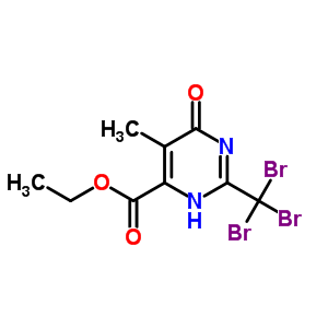 Ethyl 5-methyl-6-oxo-2-(tribromomethyl)-3h-pyrimidine-4-carboxylate Structure,76480-50-7Structure