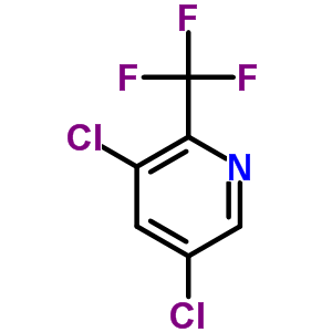 3,5-Dichloro-2-(trifluoromethyl)pyridine Structure,7655-72-3Structure