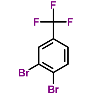 1,2-Dibromo-4-trifluoromethyl-benzene Structure,7657-08-1Structure