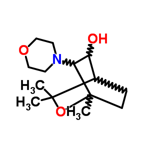 1,8,8-Trimethyl-6-morpholin-4-yl-7-oxabicyclo[2.2.2]octan-5-ol Structure,76793-03-8Structure