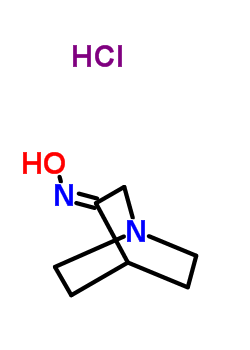 Quinuclidin-3-one oxime hydrochloride Structure,76883-37-9Structure