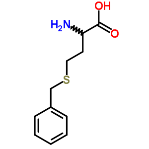 S-芐基-L-高半胱氨酸結構式_7689-60-3結構式