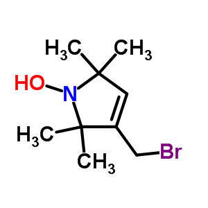 3-Bromomethyl-2,5-dihydro-2,2,5,5-tetramethyl-1h-pyrrol-1-yloxy Structure,76893-32-8Structure