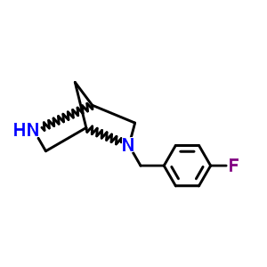 2-(4-Fluorobenzyl)-2,5-diaza-bicyclo[2.2.1]heptane Structure,769099-80-1Structure