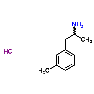 Phenethylamine, alpha,m-dimethyl-, hydrochloride Structure,77083-25-1Structure