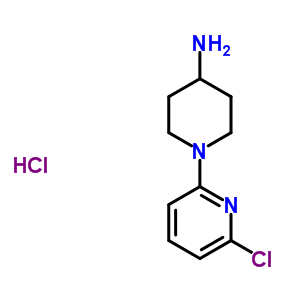 4-Amino-1-(6-chloro-2-pyridyl)-piperidine hydrochloride Structure,77145-61-0Structure