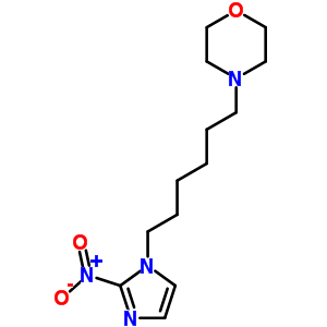 4-[6-(2-Nitroimidazol-1-yl)hexyl]morpholine Structure,77162-60-8Structure