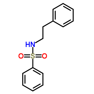 Benzenesulfonamide,n-(2-phenylethyl)- Structure,77198-99-3Structure