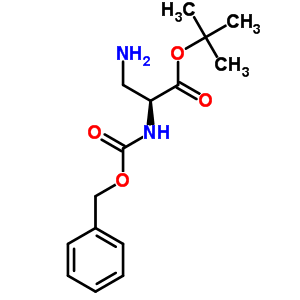 (S)-3-氨基-2-cbz-氨基丙酸叔丁酯結(jié)構(gòu)式_77215-55-5結(jié)構(gòu)式