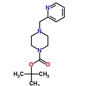 1-(Tert-butoxycarbonyl)-4-((2-pyridyl)methyl)piperazine Structure,77278-93-4Structure