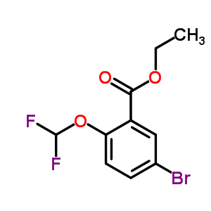 Ethyl 5-bromo-2-(difluoromethoxy)benzoate Structure,773135-60-7Structure