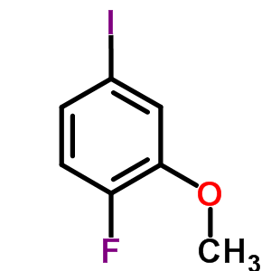 2-氟-5-碘苯甲醚結(jié)構(gòu)式_773855-64-4結(jié)構(gòu)式