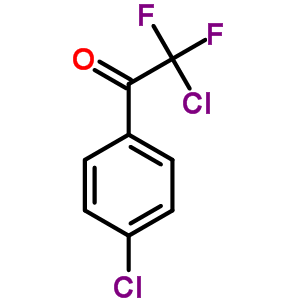 2-Chloro-1-(4-chlorophenyl)-2,2-difluoro-ethanone Structure,774-29-8Structure