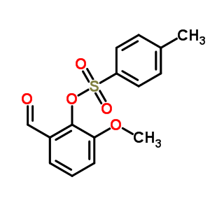 3-Methoxy-2-(4-methylphenyl)sulfonyloxy-benzaldehyde Structure,7740-04-7Structure