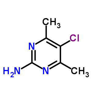 5-Chloro-4,6-dimethyl-2-pyrimidinamine Structure,7749-61-3Structure