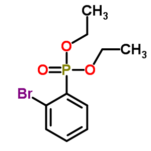 Phosphonic acid, p-(2-bromophenyl)-, diethyl ester Structure,77526-90-0Structure