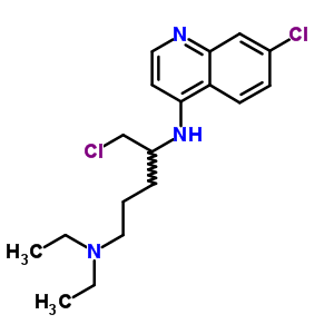 5-Chloro-n-(7-chloroquinolin-4-yl)-n,n-diethyl-pentane-1,4-diamine Structure,77529-98-7Structure