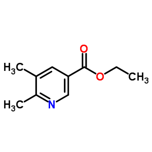 5,6-二甲基煙酸乙酯結(jié)構(gòu)式_77629-53-9結(jié)構(gòu)式